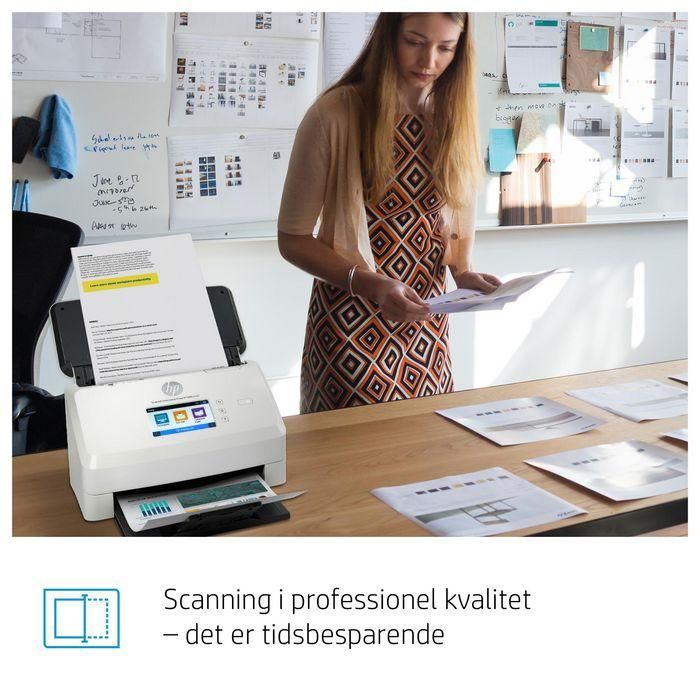 HP N7000 snw1 ScanJet Enterprise Flow Escáner de Alto Volumen, 75 ppm, 7500 páginas/día 10