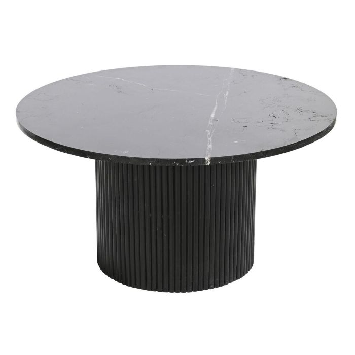 DKD Home Decor Mesa Centro Moderno Negro 80 x 80 x 42 cm DKD Home Decor Mesa Centro Moderno Negro 80 x 80 x 42 cm