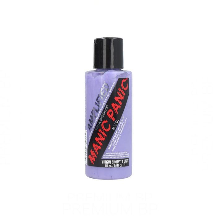 Tinte Semipermanente Manic Panic Virgin Snow Amplified Spray (118 ml)