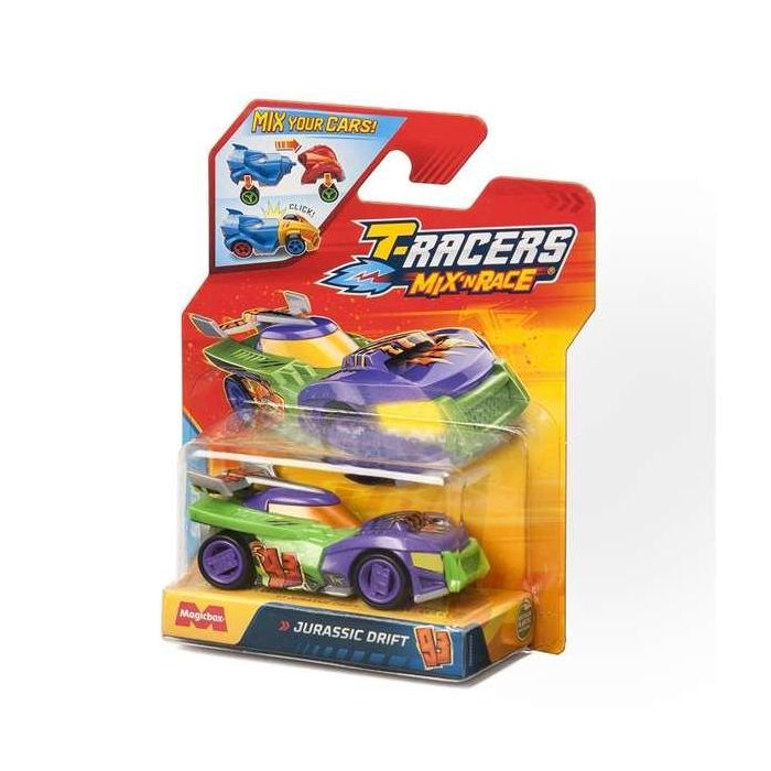 Vehículo t-racers mix ‘n race con partes intercambiables 19,8x18,5x11,5cm pack 1 blister Vehículo t-racers mix ‘n race con partes intercambiables 19,8x18,5x11,5cm pack 1 blister