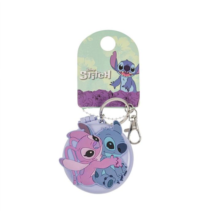 Llavero Cepillo y espejo Stitch &#38; Angel Disney 1