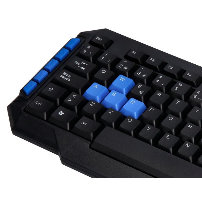 Set Teclado Y Raton Q-Connect Inalambrico Compatible Windows Color Negro 6