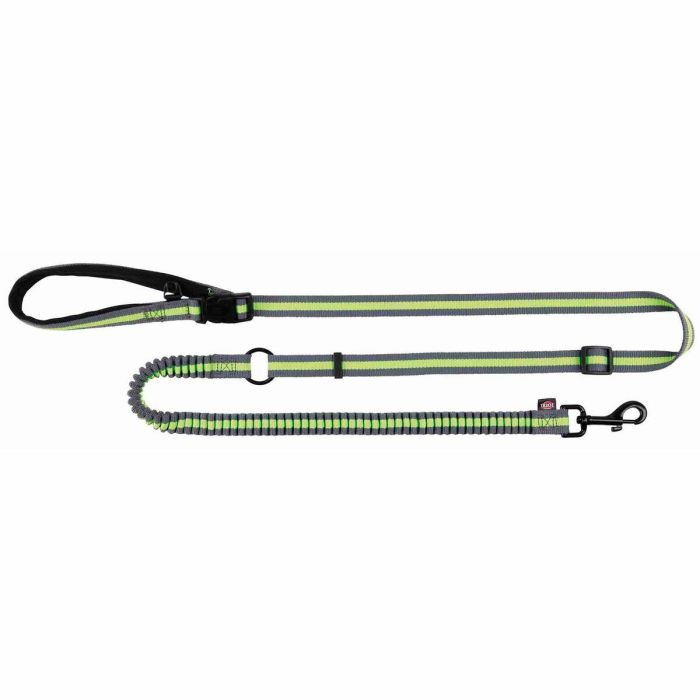 Correa para Perro Trixie Friends on Tour Verde Gris 1,33-1,80 m 5