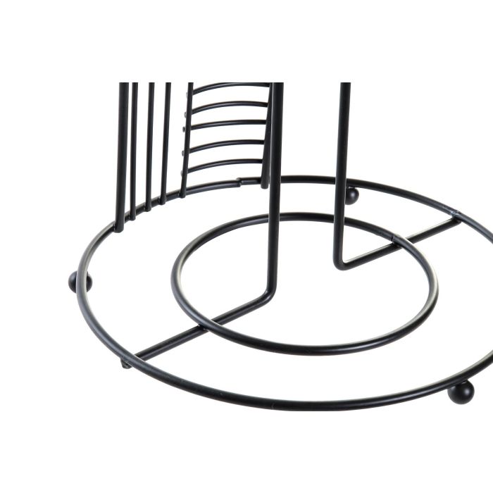 DKD Home Decor Portarrollos Loft Negro Metal 18.5 x 31.5 x 18.5 cm 1 DKD Home Decor Portarrollos Loft Negro Metal 18.5 x 31.5 x 18.5 cm 1