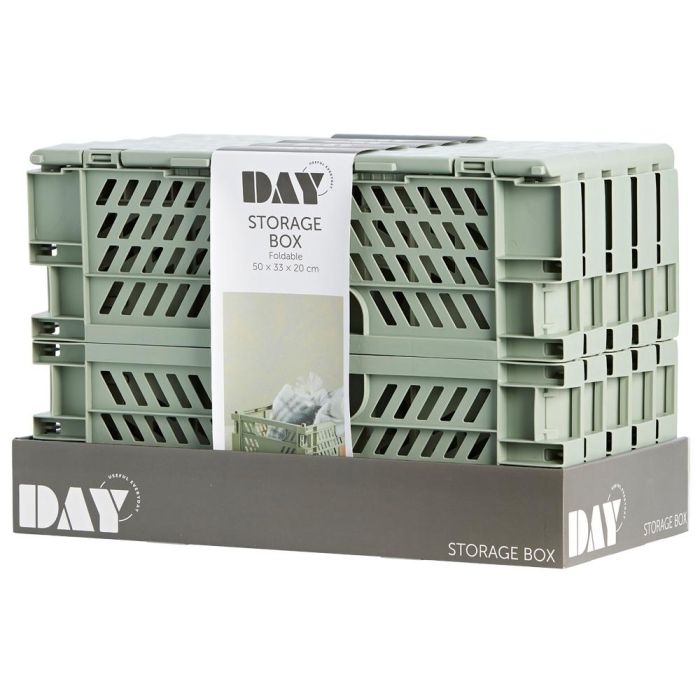 Day Caja Plegable 50x33 Moss Green Capacidad 27.6 L Color Verde Musgo 45 kg 3