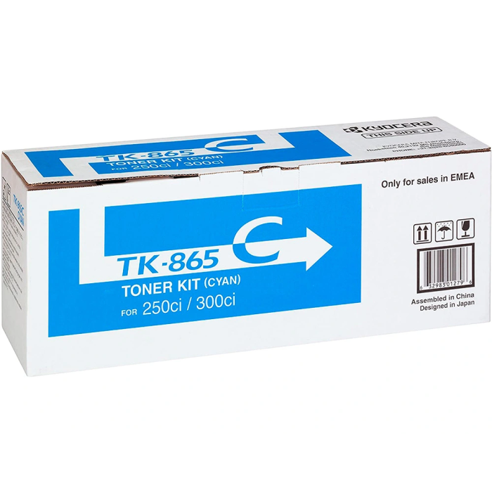 KYOCERA TONER COPIADORA CIAN TASKALFA 200CI/300CI TK865C 12.000 PAGINAS 1