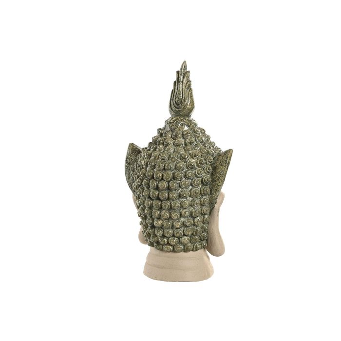 Figura Oriental DKD Home Decor Beige Verde 21.5 x 45 x 24 cm (2 Unidades) 3