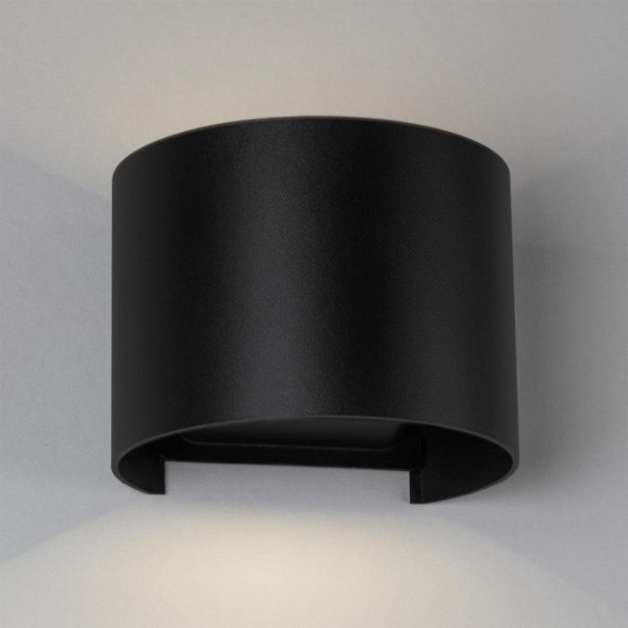 Aplique LED Exterior 2x5W 100Lm/W IP65 Negro 4000K HO-APL07-IP65-B-W