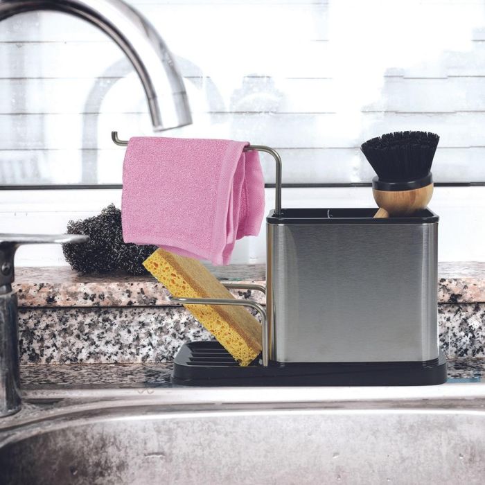 Je cherche une Idee Porta Estropajo Polipropileno 22x10x13 cm 3