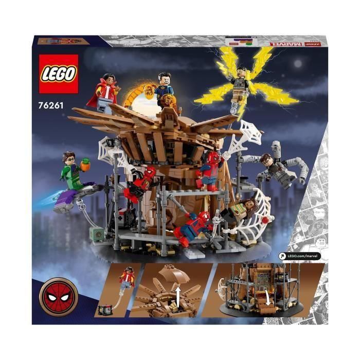 LEGO Marvel 76261 La batalla final de Spider-Man: Sin camino a casa, juguete con 3 Peter Parker, Duende Verde, Electro 5 LEGO Marvel 76261 La batalla final de Spider-Man: Sin camino a casa, juguete con 3 Peter Parker, Duende Verde, Electro 5