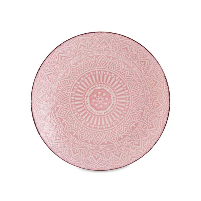 Plato Relieve Postre Rosa 22Cm Vessia (24 Unidades) 1 Plato Relieve Postre Rosa 22Cm Vessia (24 Unidades) 1