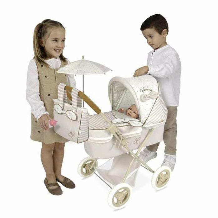 Coche de muñeca plegable veronacon sombrilla.para muñecas de hasta 48 cm.38x65x60 cm 7 Coche de muñeca plegable veronacon sombrilla.para muñecas de hasta 48 cm.38x65x60 cm 7