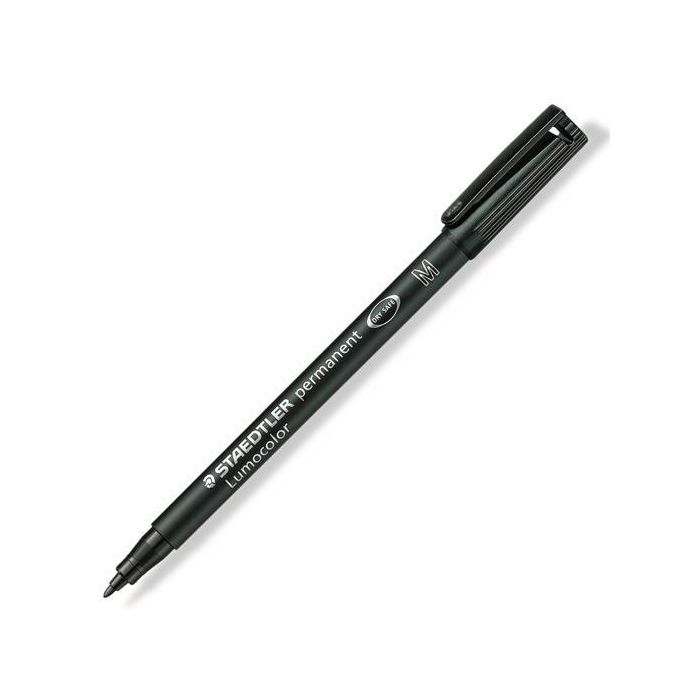 Staedtler Rotulador Permanente Lumocolor 317-9 M Negro