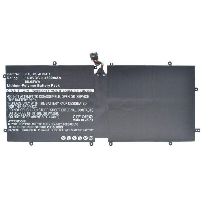 CoreParts Laptop Battery for Dell 68.08Wh Li-Pol 14.8V 4600mAh Black, XPS 18, XPS 18 1810, XPS 18 1820, XPS 18-1810 CoreParts Laptop Battery for Dell 68.08Wh Li-Pol 14.8V 4600mAh Black, XPS 18, XPS 18 1810, XPS 18 1820, XPS 18-1810