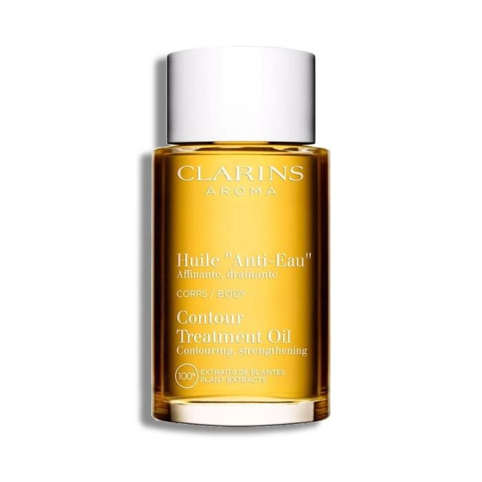 Clarins C0804F Aceite Corporal "Anti-Eau" línea y firmeza, Hidratante Tonificante y Anticelulítico para Piernas Cansadas 100 ml