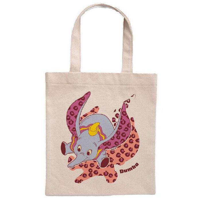 SUNCITY Tote Bag Dumbo Disney de Algodón – Bolsa Shopping 41x37cm