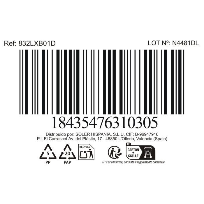 La Mediterranea Vaso Sidari 270 cc Azul 11