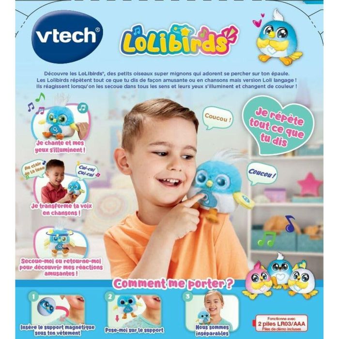 Mascota Interactiva Vtech Lolibirds (FR) 1 Mascota Interactiva Vtech Lolibirds (FR) 1