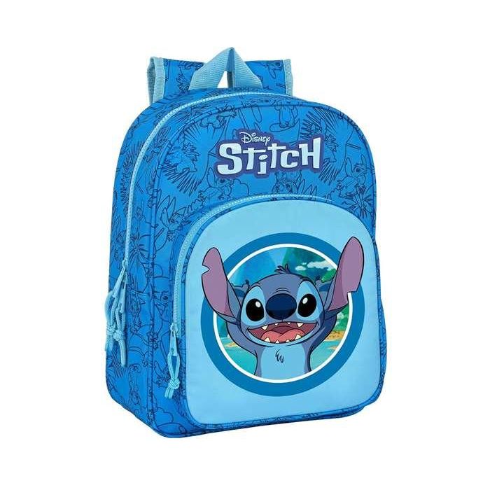 Mochila Escolar Stitch Azul 26 x 34 x 11 cm 0 Mochila Escolar Stitch Azul 26 x 34 x 11 cm 0
