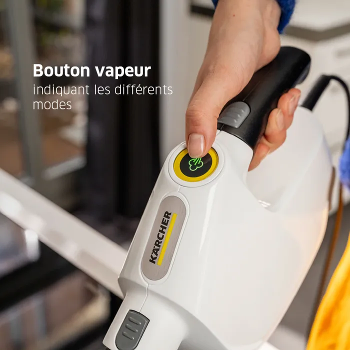 Kärcher Limpiador a Vapor SC 1 Multi Comfort, 1300 W, Ligero, Listo en 30 segundos con Manguera Flexible para Acceso Difícil, KAR1729866492751