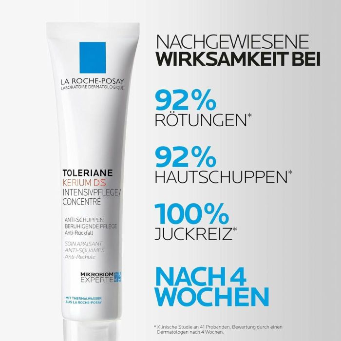 La Roche Posay Kerium DS Crema Facial Calmante para Pieles con Dermatitis Seborreica, Antirojeces, Antidescamación y Regulación de Sebo, 40 ml 2