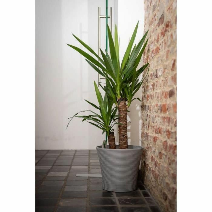 Maceta Autorriego Garden ID Gris 40 cm 1