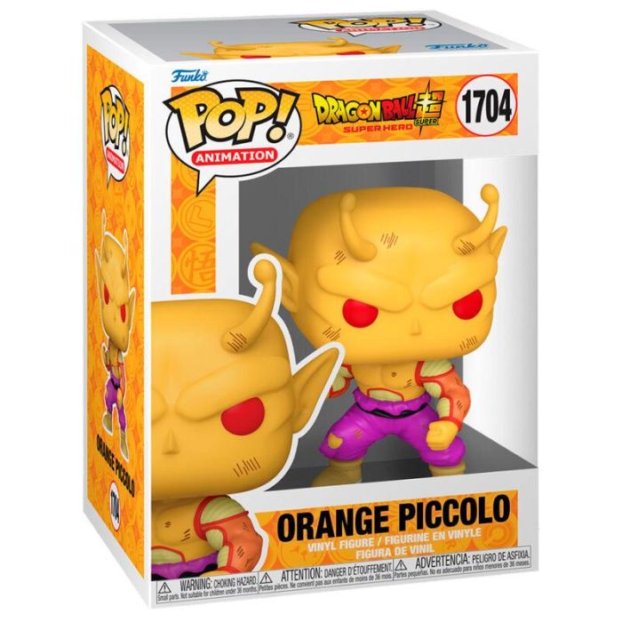 Funko POP! Dragon Ball Super Super Hero Orange Piccolo - Figura de vinilo de 9cm