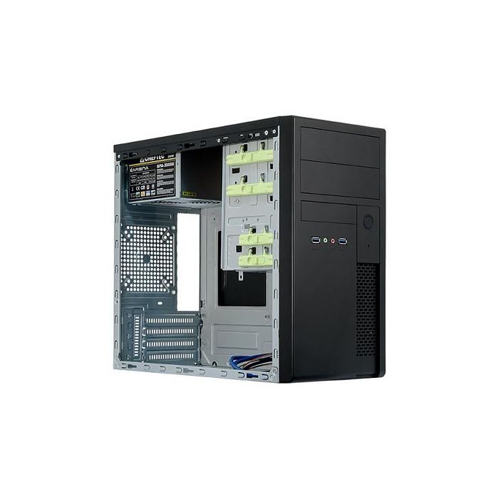 Chieftec XT-01B-350GPB Mini Tower Caja PC Negro 350W micro ATX 5