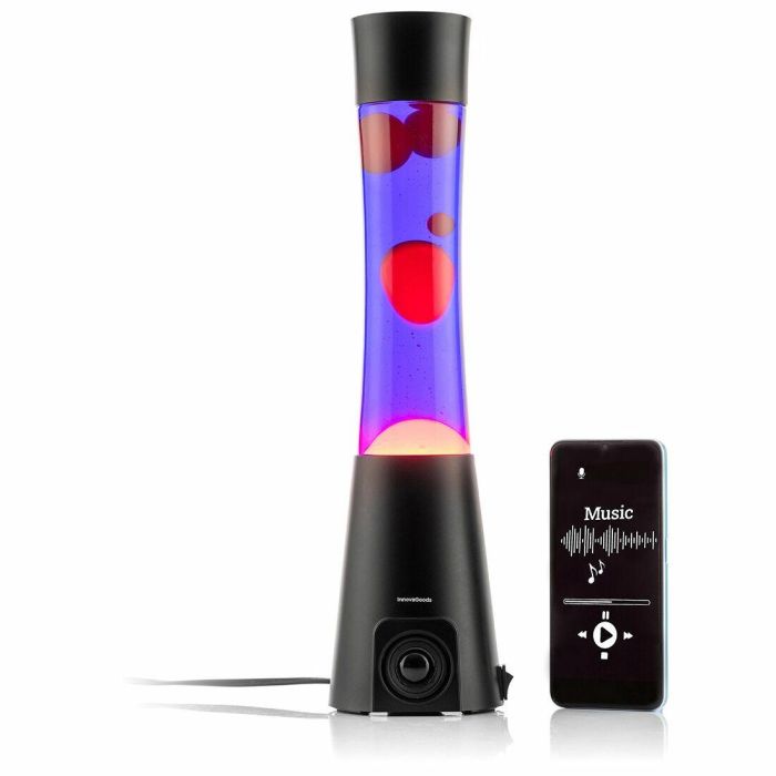 Lámpara de Lava con Altavoz Maglamp InnovaGoods 4