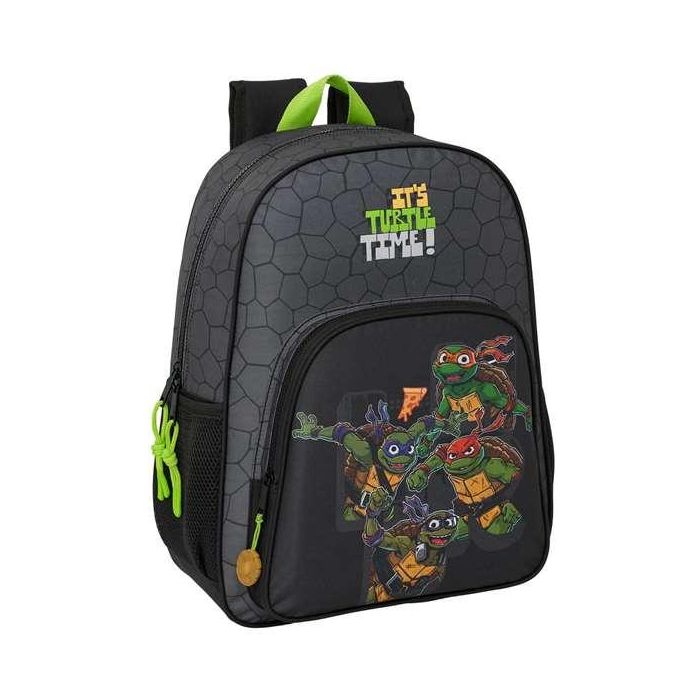 Mochila Safta Adaptada A Carro Tortugas Ninja 420x330x140 mm Mochila Safta Adaptada A Carro Tortugas Ninja 420x330x140 mm