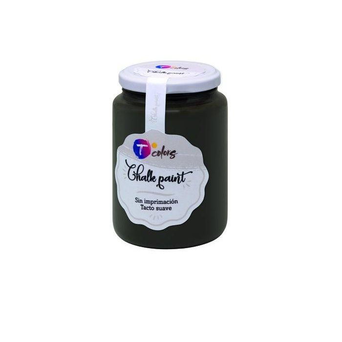 Pintura Chalk Paint Marker Tcolors 400 Ml (Bote) Casi Negro