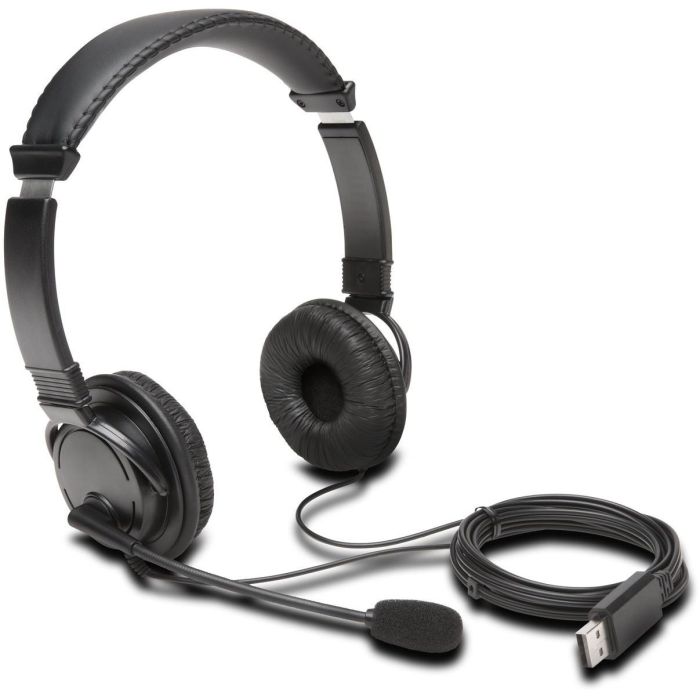 Kensington Auriculares Hi-Fi USB con Micrófono Diadema Ajustable, Supresión Ruido, Cable 182cm para PC/Mac/Chromebook, Límite 94dB 2 Kensington Auriculares Hi-Fi USB con Micrófono Diadema Ajustable, Supresión Ruido, Cable 182cm para PC/Mac/Chromebook, Límite 94dB 2