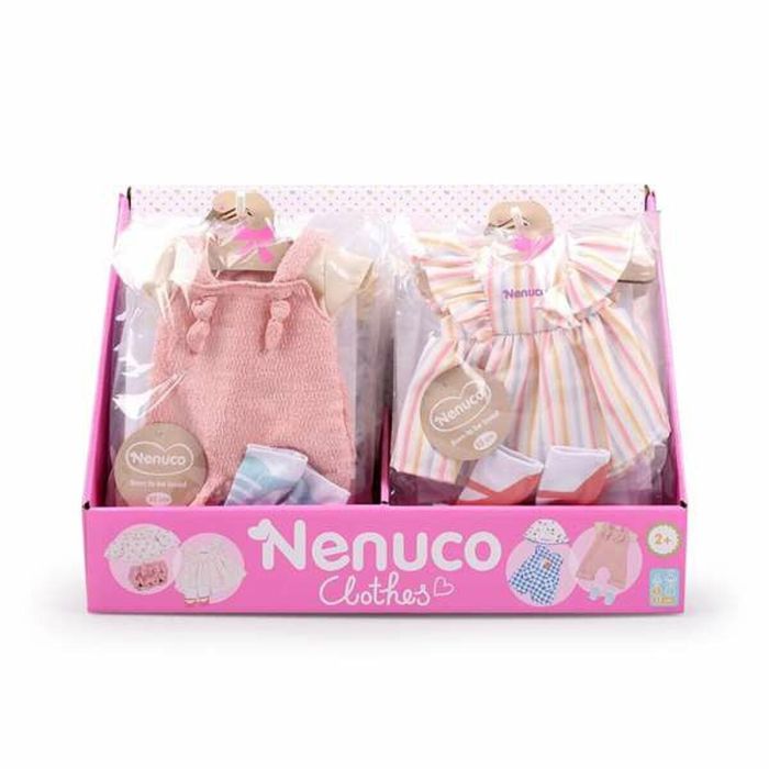 Nenuco Ropita Casual para Muñeca de 35cm - Conjunto de Ropa Surtida - Ideal para Niños a partir de 1 Año Nenuco Ropita Casual para Muñeca de 35cm - Conjunto de Ropa Surtida - Ideal para Niños a partir de 1 Año