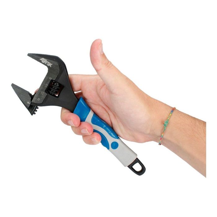 Llave inglesa ajustable Ferrestock 8" 200 mm 2 Llave inglesa ajustable Ferrestock 8" 200 mm 2