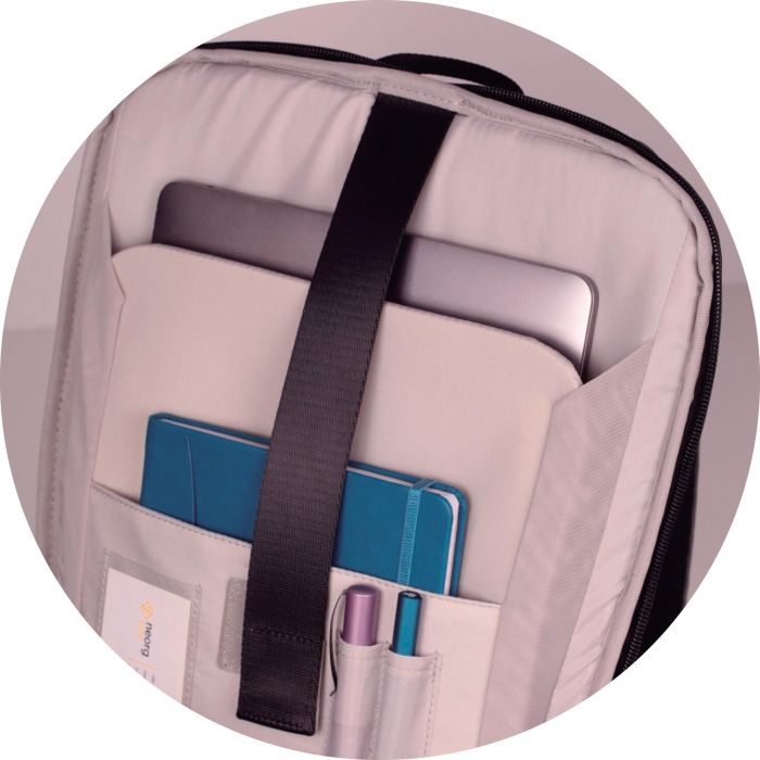 Mochila para Portatil 15" Executive Oxfbag Rpet Gris Oxford 400191412 5