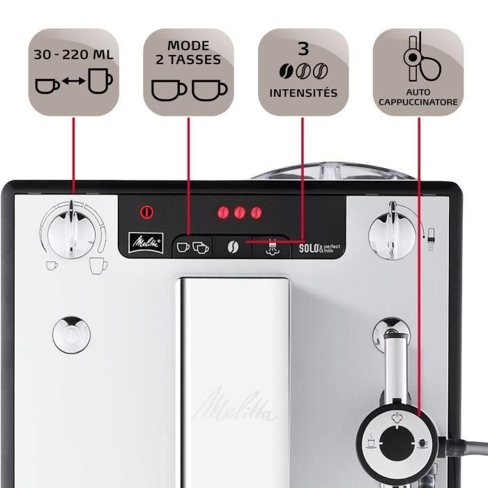 Cafetera Superautomática Melitta E957-203 Plateado 1400 W 1450 W 15 bar 1,2 L 4 Cafetera Superautomática Melitta E957-203 Plateado 1400 W 1450 W 15 bar 1,2 L 4