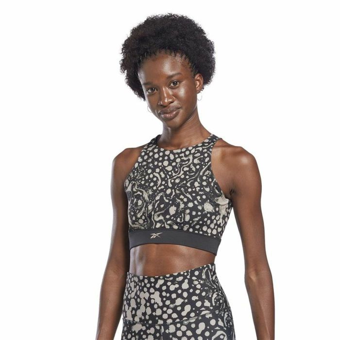 Sujetador Deportivo Reebok Modern Safari Negro XS 4