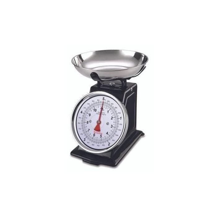 Báscula mecánica TERRAILLON 14477 Retro Deco - 5 kg - Bol 1L - Dial grande - Metal - Negro 2 Báscula mecánica TERRAILLON 14477 Retro Deco - 5 kg - Bol 1L - Dial grande - Metal - Negro 2