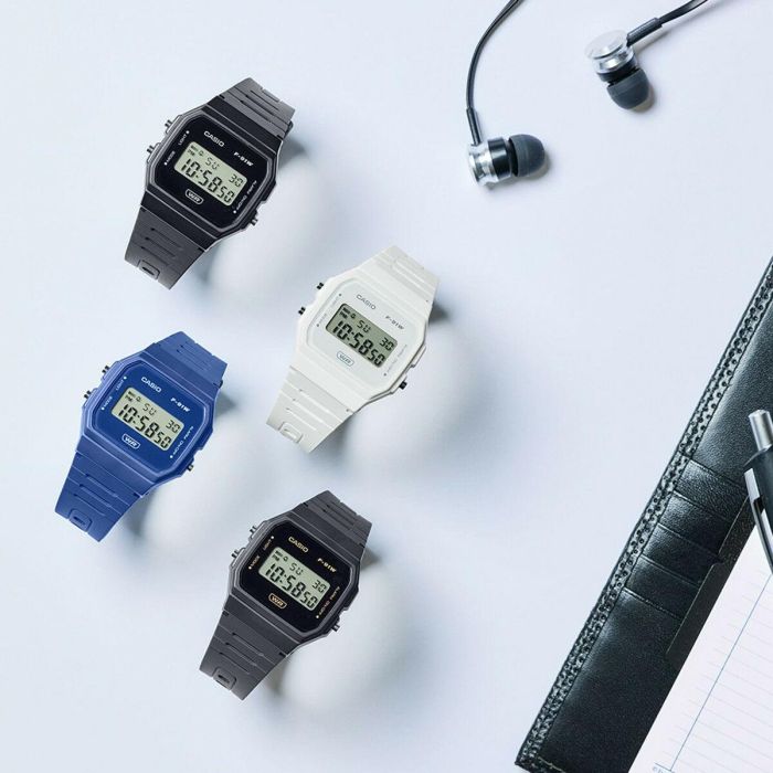 Reloj Hombre Casio F-91WB-1AEF (Ø 35 mm) 3 Reloj Hombre Casio F-91WB-1AEF (Ø 35 mm) 3