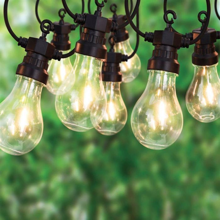 Guirnalda 20 leds uso interior/exterior ip44 luz cálida tipo vintage 12,5m 4 Guirnalda 20 leds uso interior/exterior ip44 luz cálida tipo vintage 12,5m 4