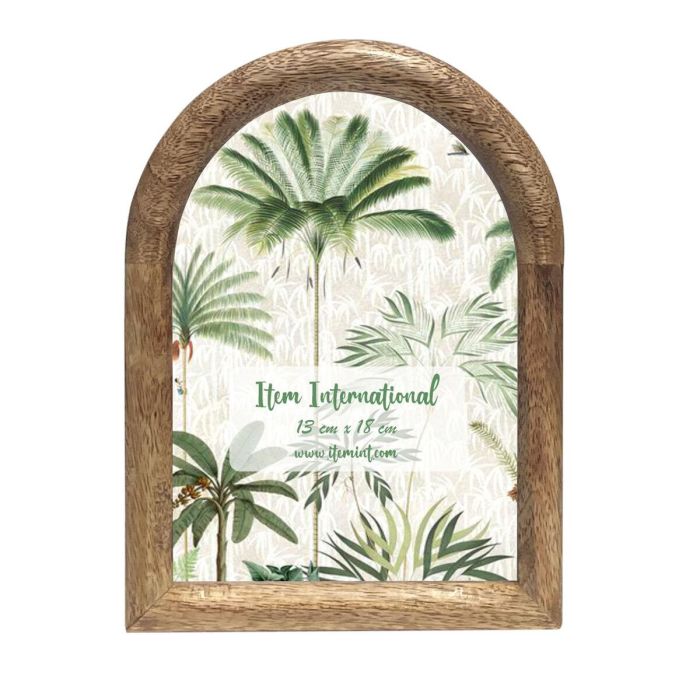 DKD Home Decor Marco Foto 13x18 National 24b Tropical Mango Cristal Natural 20 x 15 cm