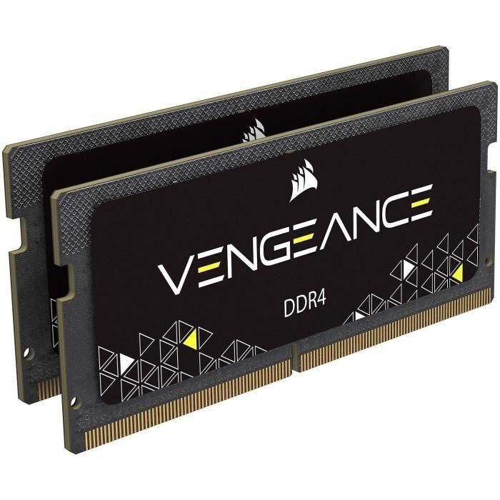 Corsair CMSX32GX4M2A2666C18 Memoria RAM DDR4 SODIMM 32GB (2 x 16GB) 2666MHz CL18 1 Corsair CMSX32GX4M2A2666C18 Memoria RAM DDR4 SODIMM 32GB (2 x 16GB) 2666MHz CL18 1