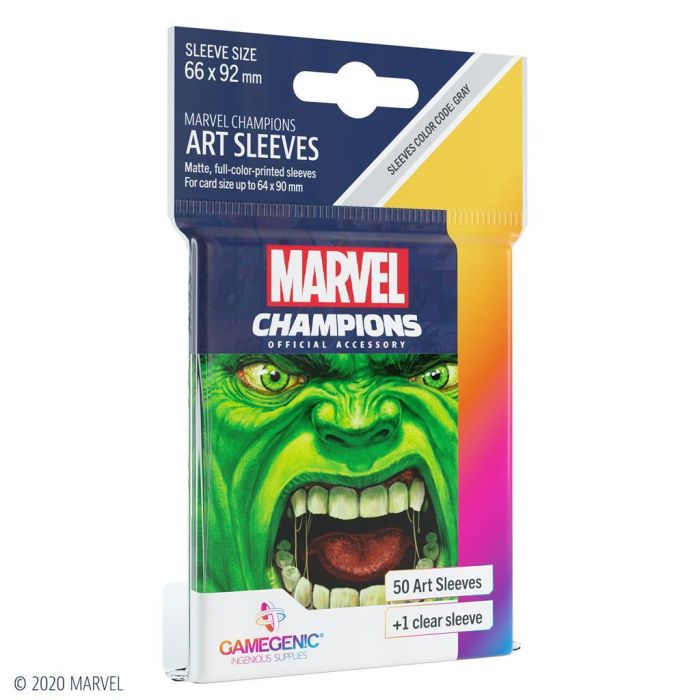 Marvel Champions Sleeves Hulk Marvel Champions Sleeves Hulk