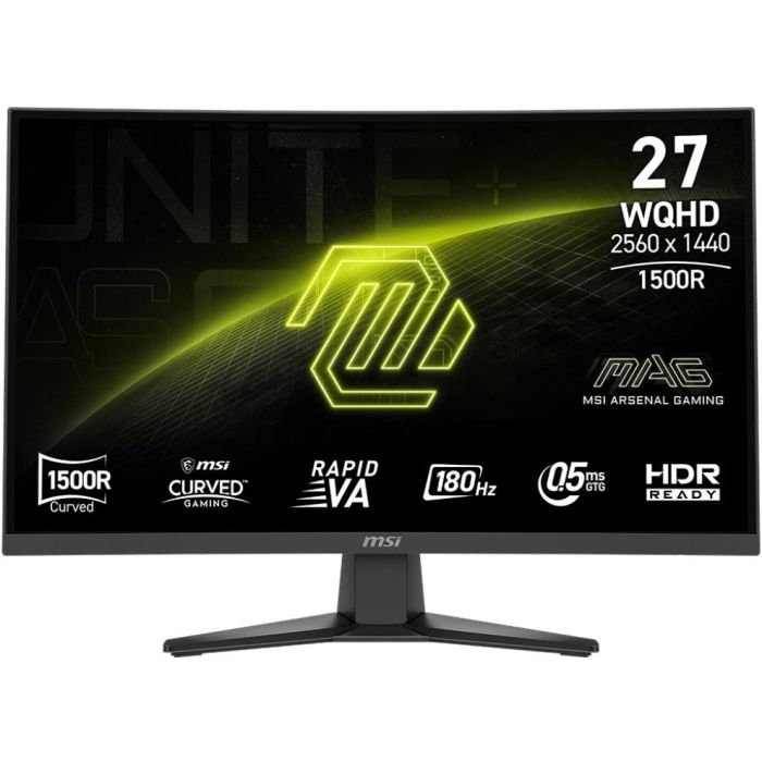 MSI MAG 275CQFDE E18 Rapid VA WQHD Gaming Display 68.6 cm (27"") 0 MSI MAG 275CQFDE E18 Rapid VA WQHD Gaming Display 68.6 cm (27"") 0