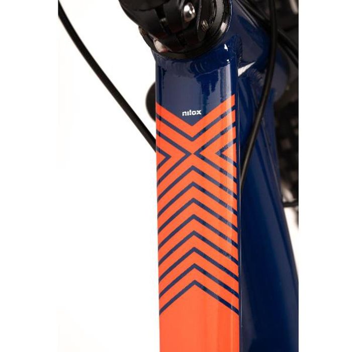 Bicicleta Eléctrica Nilox X6 PLUS 250 W 12800 mAh 27,5" Negro/Azul 8