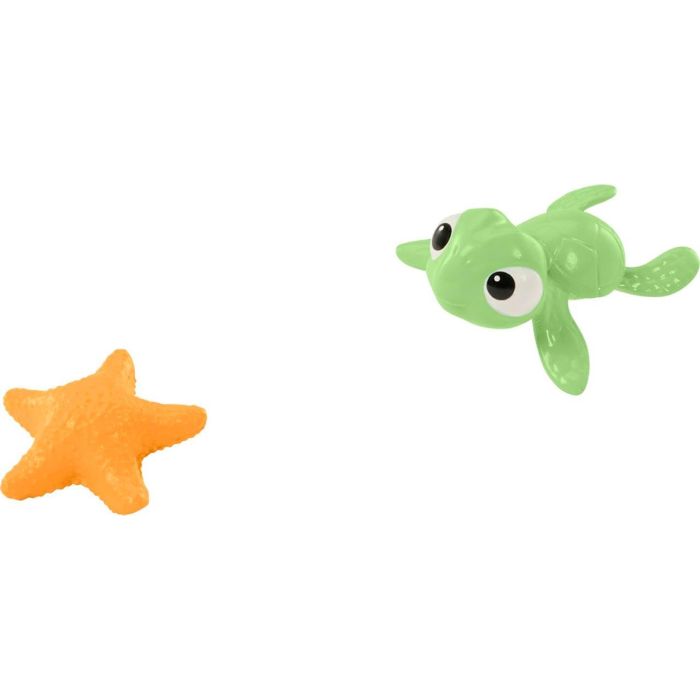 Mattel JFF08 Muñeca Princesa Vaiana Nadadora Disney Princess Cambia de Color 4