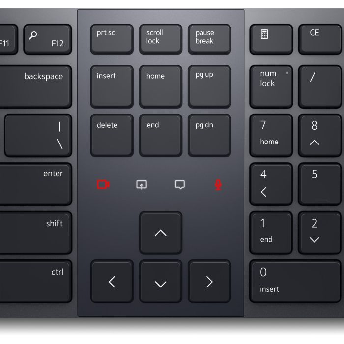 Dell Teclado KB900 Inalámbrico, Bluetooth 5.1 y 2.4 GHz, QWERTY Español, Retroiluminado, Grafito 5