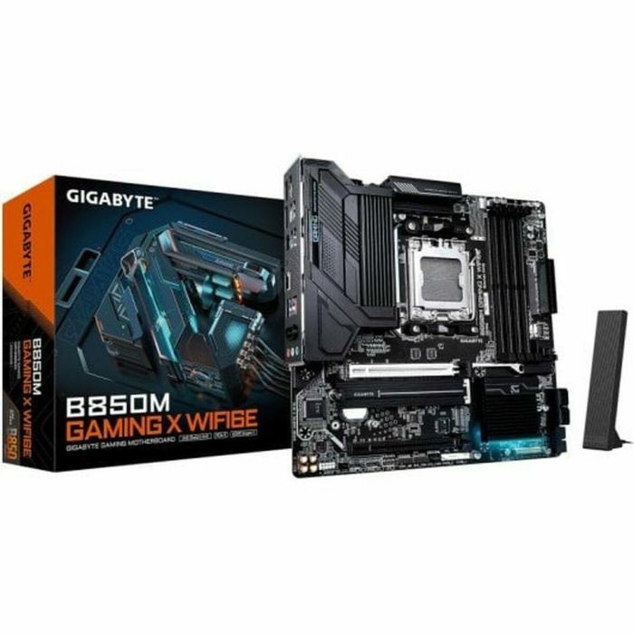 GIGABYTE B850M GAMING X WIFI6E Placa Base AMD B850 Socket AM5 DDR5 Micro ATX 26 GIGABYTE B850M GAMING X WIFI6E Placa Base AMD B850 Socket AM5 DDR5 Micro ATX 26