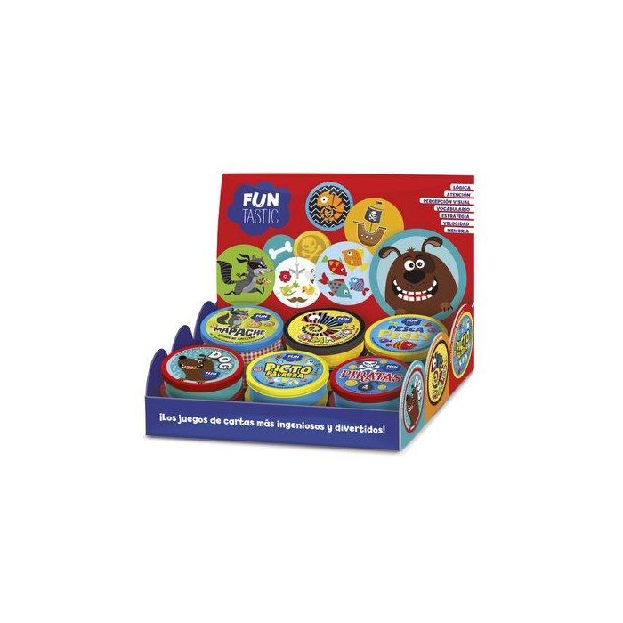 Juego Imagiland Display Cartas Redondas Funtastic (24 Uds)