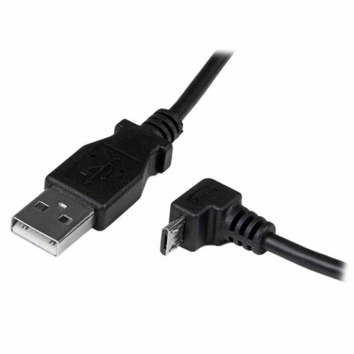 Cable USB a micro USB Startech USBAUB2MD Negro